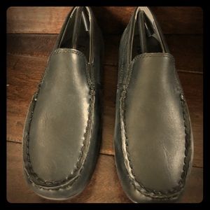 Nordstrom Kid’s Mason Black Faux Leather Loafer